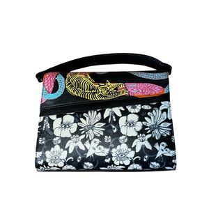 Min & Mon Anastasio Tangle Tales Medium Size Handbag Tiger Print